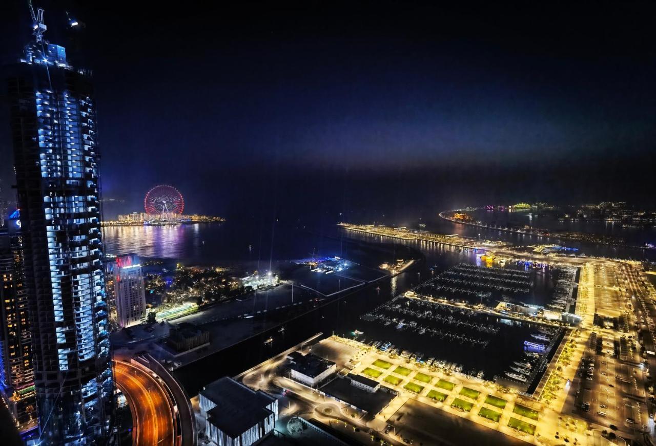 Апартаменты Serenity 3Br Palm View In Marina Дубай Экстерьер фото